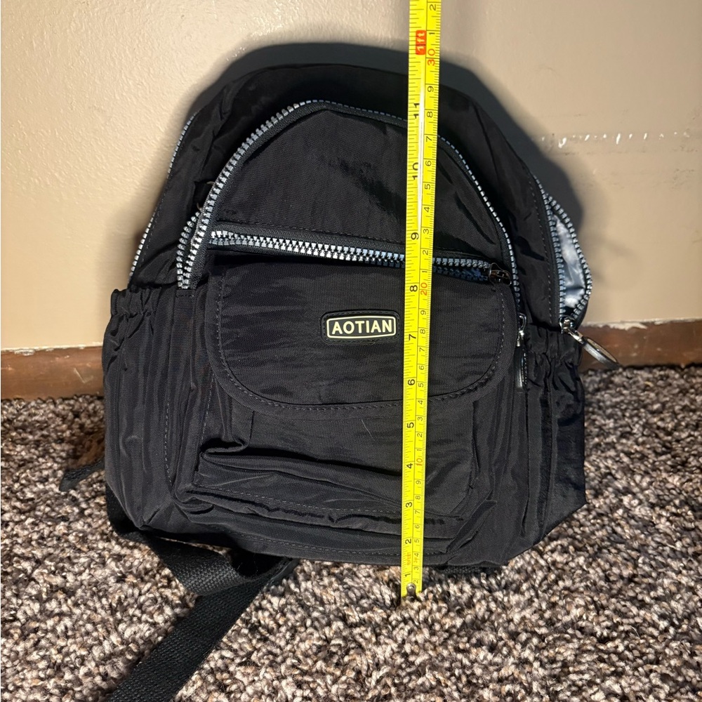 Black mini Backpack - Picture 4 of 4